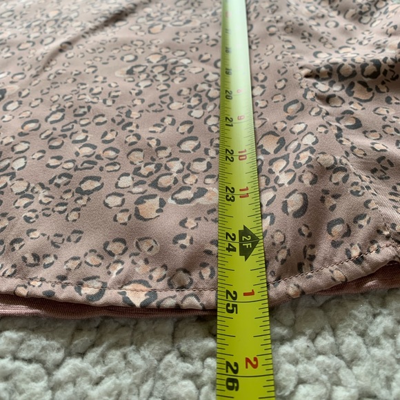 Dolan for Anthro blush animal print blouse. - Picture 9 of 11